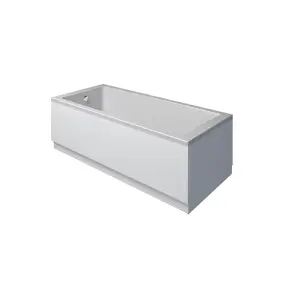 Dezine Florence 1500 x 700mm Straight Bath