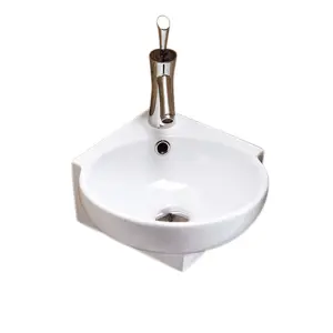 Curve Corner Wall Hung Cloakroom Basin