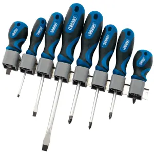 Draper Soft Grip Screwdriver Set (8 Piece) 48933