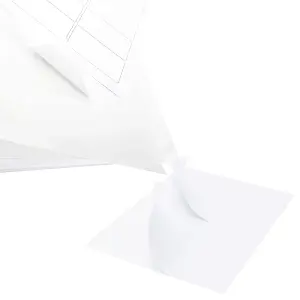 300 Sheets A4 Self Adhesive Plain White Sticky Postage Address Labels 16 Per Sheet