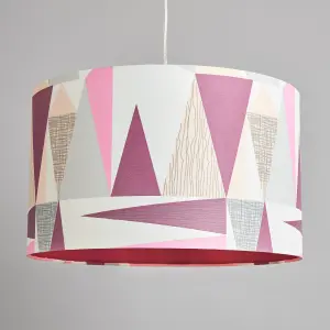 Litecraft Scandi Multi Coloured Easy Fit Lamp Shade