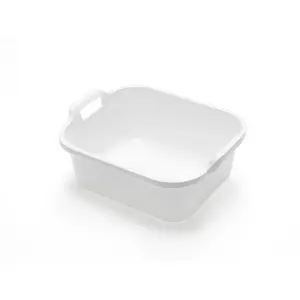 Addis Rectangular Washing Up Bowl White (One Size)