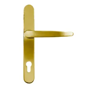 Yale Sparta Lever/Lever Door Handle - Long, Gold (PVD)