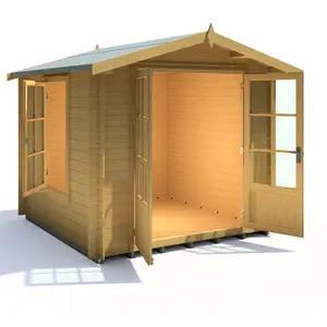 8 x 8 Barnsdale 19 mm Log Cabin No