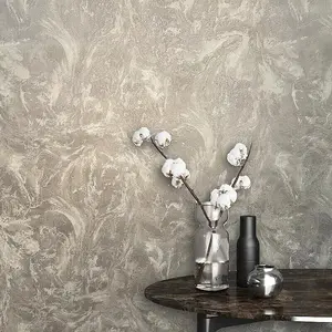 Rasch Sienna Marble Grey Wallpaper