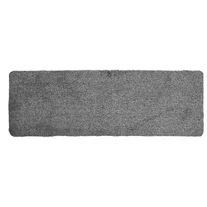 JVL Kensington Machine Washable Cotton Runner Barrier Doormat, 50x150cm, Grey