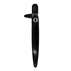 Yale Sparta Cockspur Window Handle - Black, Right, 15.5mm