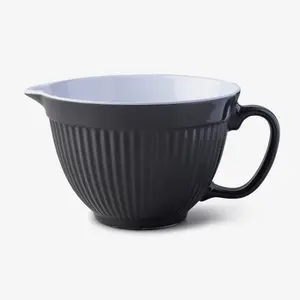 Zeal Melamine Mixing Bowl Jug 20cm, Dark Grey