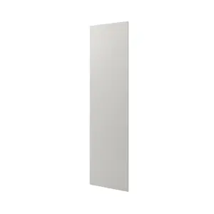 GoodHome Stevia Matt Pewter grey slab Tall End panel (H)2190mm (W)570mm, Pair