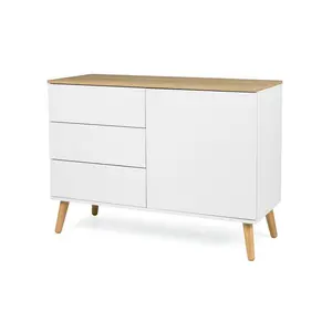 Dot Sideboard White/Oak