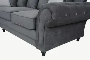 Fontana Fabric Double Corner Sofa