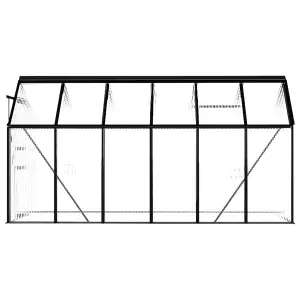 Berkfield Greenhouse Anthracite Aluminium 7.03 m2