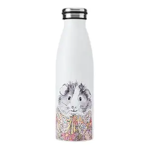 Mikasa Tipperleyhill Guinea Pig Double-Walled 500ml Stainless Steel Water Bottle