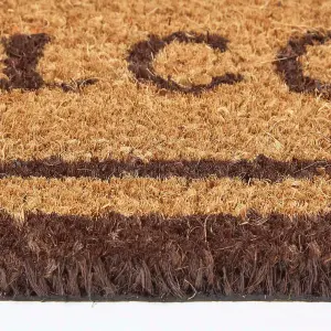 Homescapes Welcome Come Again Coir Doormat