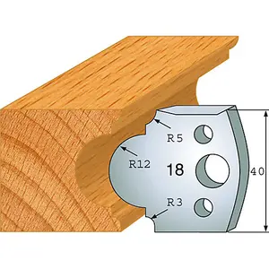 Axcaliber Pair of Profile Euro Cutters - 18