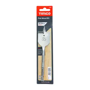 Timco - Flat Wood Bit (Size 35.0 x 152 - 1 Each)