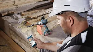 Bosch GSB 18V-110 C 18v Brushless Combi Hammer Drill Robust Series Bare + Lboxx