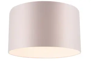 GoodHome Kpezin Light grey Fabric dyed Light shade (D)40cm