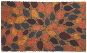 Coir Doormat Gainsborough  Leaves 45x75 cm