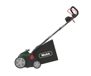 Webb WEESR 2 in 1 Electric Scarifier & Lawn Rake