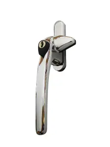 Schlosser Technik Apto Cockspur Window Handle Kit - Left Handed Polished Chrome