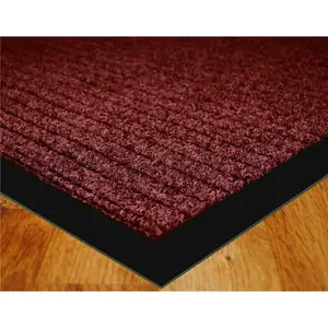 Nakale Halway Kitchen Doormat Brown / Rectangle W40 x L60 cm