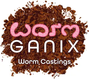 Wormganix Raw Organic Worm Castings Blend Peat & Chemical Free Soil improver10 Litres