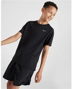 Nike Miler T-Shirt Junior - Black - 13-15Y - Size 13-15Y -