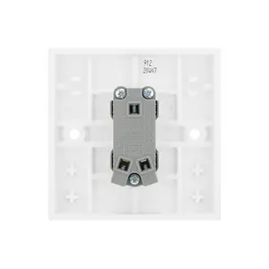 BG White 20A 2 way 1 gang Light Switch, Pack of 5