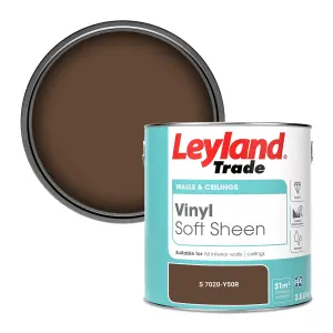 Leyland Trade Vinyl Soft Sheen Walls & Ceilings Emulsion Paint (S 7020-Y50R) - 2.5L