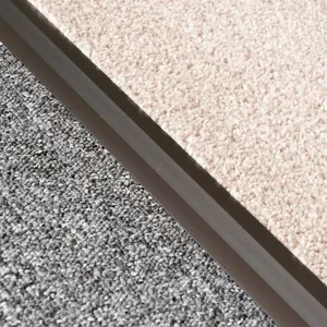 Anodised aluminium z edge carpet profile door floor bar trim 1000mm x 35mm c69 brown