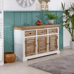 Alfie TV Cabinet Upto 57" - Mango Wood - L45 x W145 x H60 cm