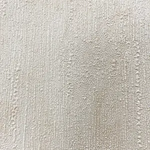 Muriva Cream Floral Mica effect Embossed Wallpaper