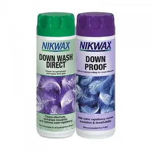 Nikwax Down Proof/Downwash Direct Twin Pack 1Ltr.