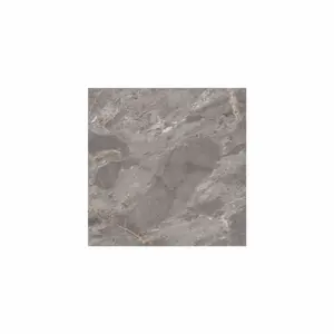 Zerlina Grey Matt Stone effect Porcelain Wall & floor Tile Sample