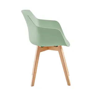 Neve Dining Armchair (Set of 4) Green