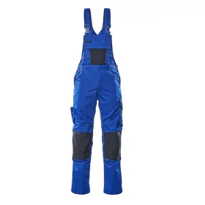 Mascot Unique Augsburg Bib & Brace - Royal/Dark Navy Blue   (38.5) (Leg Length - Long)