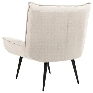 Armchair ALVESTA Fabric Light Beige