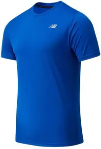 New Balance Core Short Sleeve T-Shirt Blue L Man