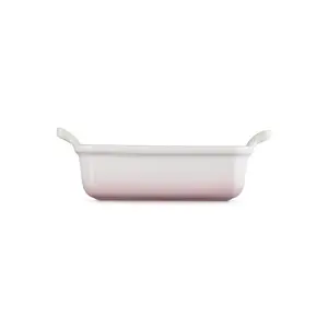 Le Creuset Stoneware Heritage Rectangular Dish Shell Pink / 19cm