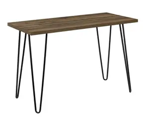 Owen Retro Office Writing Desk in Walnut Look