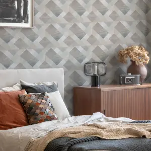 Superfresco Easy Kaleidoscope Geometric Natural Wallpaper