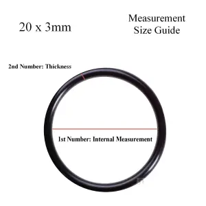 225 x Metric O-Rings Seal Washers Gaskets Hydraulics Diesel Petrol & Solvents