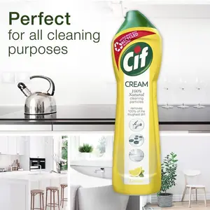 Cif Cream Cleaner Lemon 500 ml (Pack of 3)