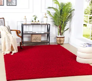 LILLY High Pile Shaggy Area Rug 200 x 290 cm