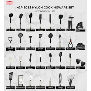 EcoFurn 42 Piece Cooking Utensil Set