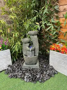 Medium Aztec Modern Mains Plugin Powered Water Feature