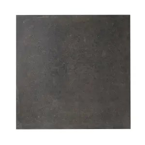 Colours Kontainer Anthracite Matt Flat Concrete effect Porcelain Wall & floor Tile Sample