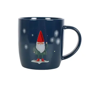 Something Different Gnome Sweet Gnome Mug Navy Blue (One Size)