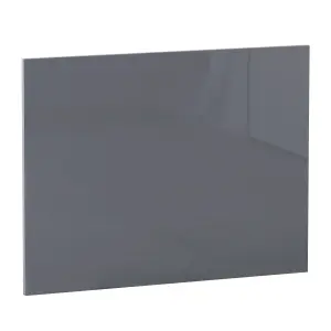 SunDaze Modern Bathroom L Shaped Bath Panels MDF End Bath Panel 700mm Gloss Grey